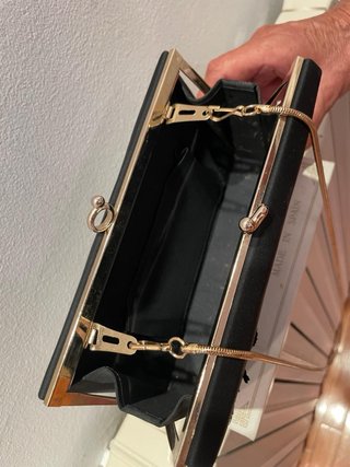 Bolso de fiesta retro Arte en Raso  caja original