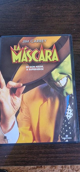 La Máscara DVD Jim Carrey Comedia Español