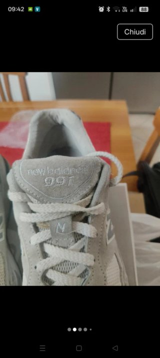 New Balance Beige/Grigio Scarpe