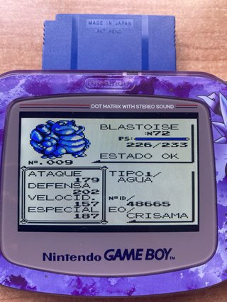 Pokemon Azul Game Boy Nintendo ESP