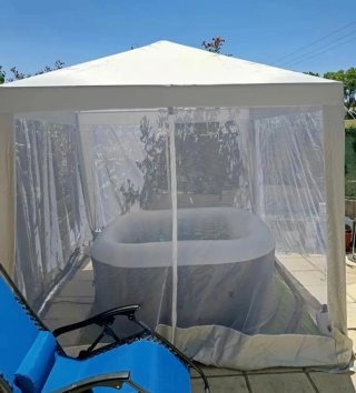 Cenador Carpa Toldo Mosquitera 3x3m nuevo