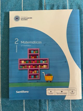 Libro de Matemáticas 2 de 2º de Primaria. 2º trim
