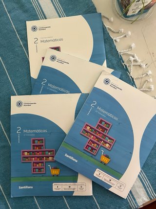 Libro de Matemáticas 2 de 2º de Primaria. 2º trim