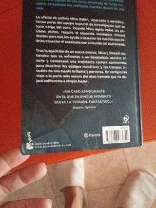 El mentalista, libro como nuevo