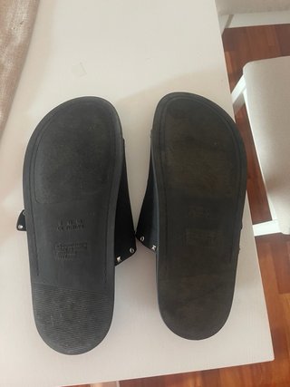 Sandalias negras