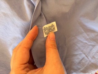 Camicia Polo Ralph Lauren M/L blu polvere.