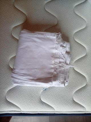 Pantalón vaquero blanco flare