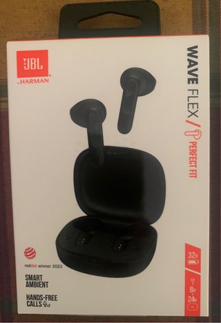 Estuche Carga JBL Wave Flex Negro
