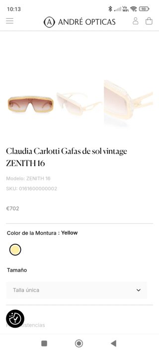 Gafas Claudia Carlotti Mujer Vintage