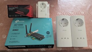 Lote de adaptadores/receptores de red