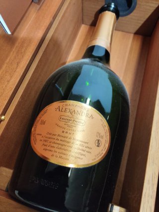 Bottiglia vuota Champagne Alexandra Rosé