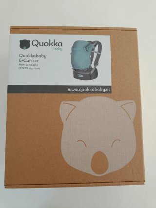 Mochila porteo ergonómica Quokka modelo e-carrier