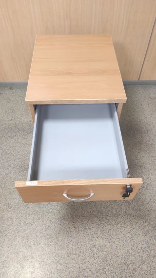 Cajonera de oficina madera y metal
