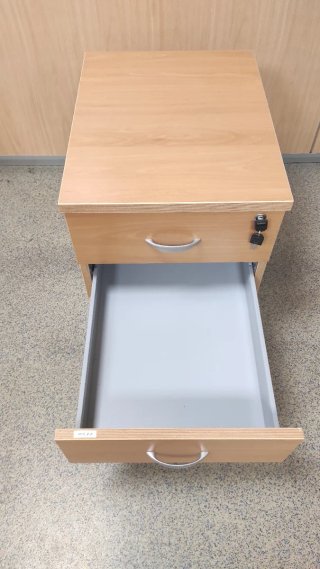 Cajonera de oficina madera y metal