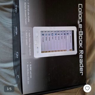 Lector e-Book Color Blanco