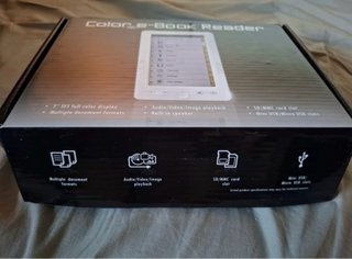 Lector e-Book Color Blanco