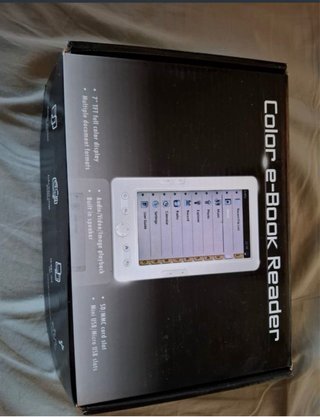 Lector e-Book Color Blanco
