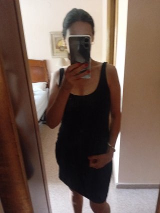 Vestido negro Shana Talla L