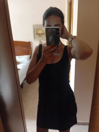 Vestido negro Shana Talla L