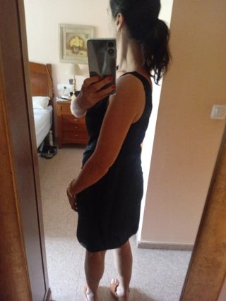 Vestido negro Shana Talla L