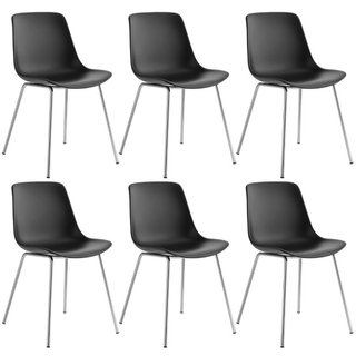 Sedie in plastica Mave, ergonomiche, 120 kg · Metallo