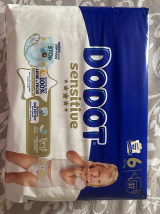 Dodot Sensitive Talla 6 - 37 Pañales