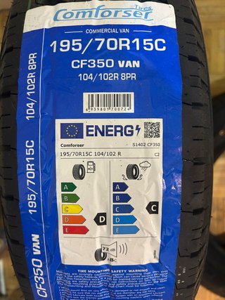 Neumático Comforser 195/70R15C CF350 Van