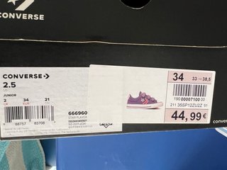 Zapatillas Converse niño/a velcro