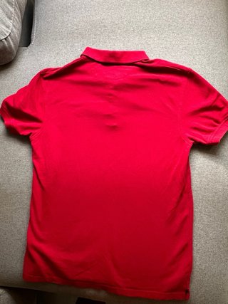 Polo Zara Rojo Talla M