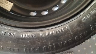 rueda repuesto de galleta