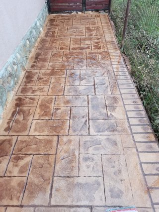 Hormigón impreso para exteriores