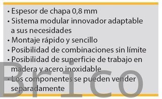 Conjunto Taller 7 Módulos S/Inox Alyco