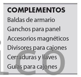 Conjunto Taller 5 Módulos S/Madera Alyco