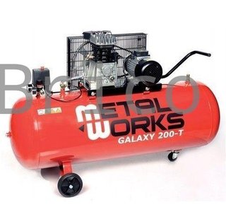 Compresor 200 Litros - 3 Hp - 400V- Metalworks