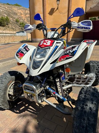 Suzuki LTZ 400 Quad Blanco