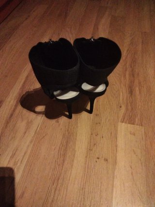 Zapatos de tacón negros