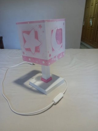 Juego lámparas infantiles (techo y mesita)