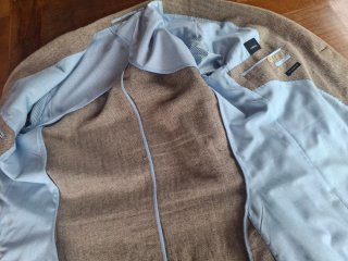 Chaqueta espiguilla Massimo Dutti