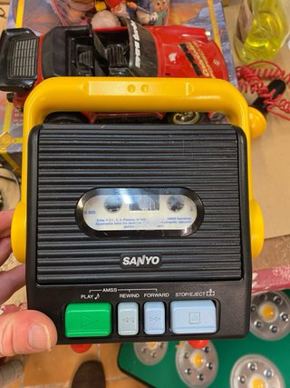 Reproductor Casete Sanyo Robo 05 1989