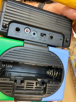Reproductor Casete Sanyo Robo 05 1989