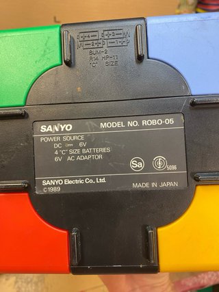 Reproductor Casete Sanyo Robo 05 1989