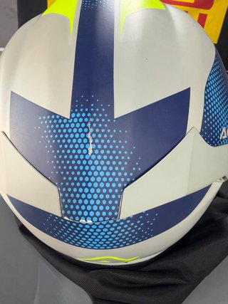 Casco Acerbis Kapron Talla XL Fibra