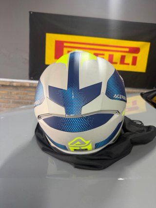Casco Acerbis Kapron Talla XL Fibra