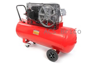 Compresor de Aire Silencioso 150L - 3,5 Hp - 2 Salidas - 09345 - Mader