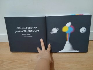 Libro infantil  No hay color