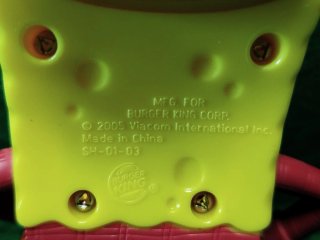 Bob Esponja Vaquero Figura Happy Meal