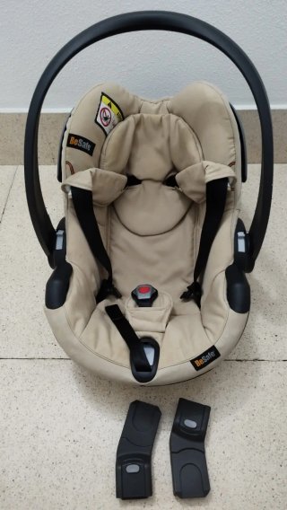 Conjunto UPPAbaby: Capazo, Grupo 0 y Silla - Beige