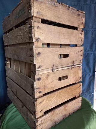 Scatole di frutta in legno anni '60 (3)