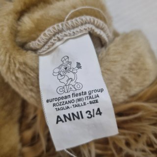 Precioso disfraz de León Talla 3 - 4 años