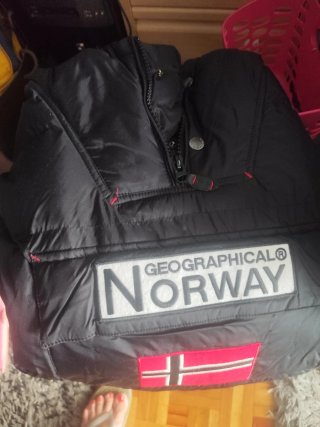 Cazadora Geographical Norway Negra
